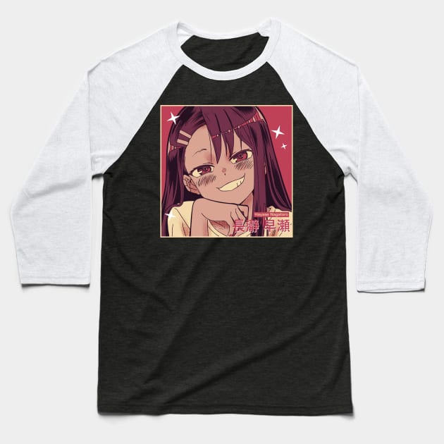 Nagatoro Aesthetic Baseball T-Shirt by kimikodesign